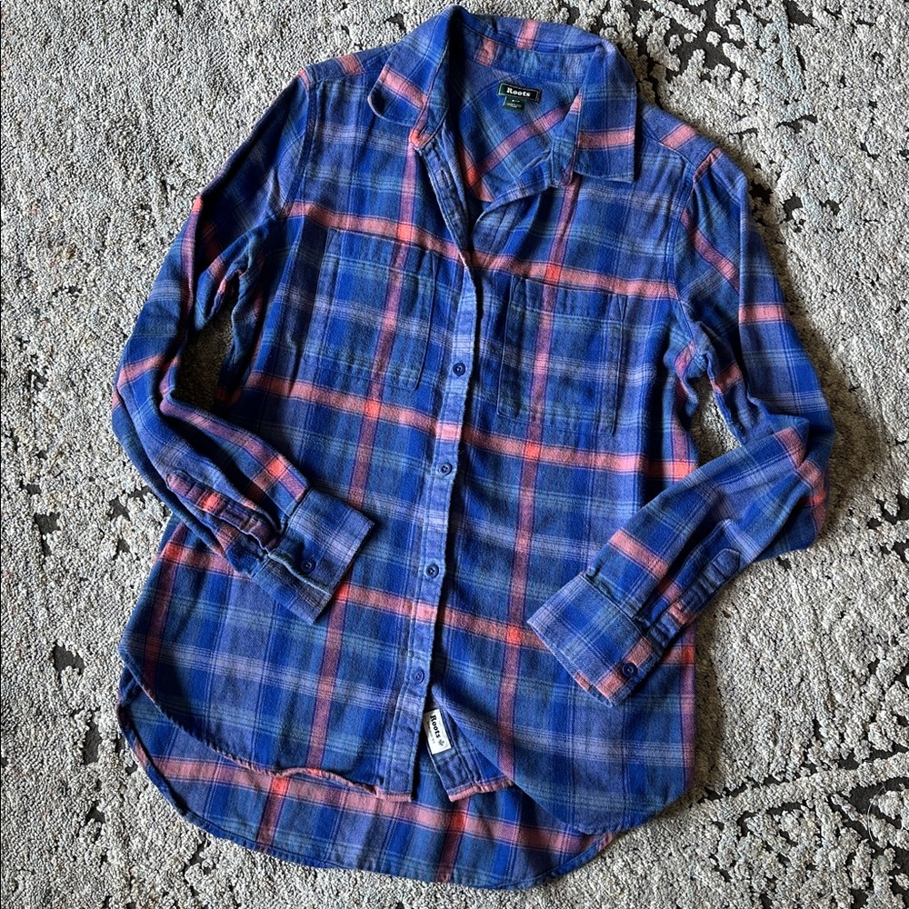 ☀️EUC Soft ROOTS flannel
